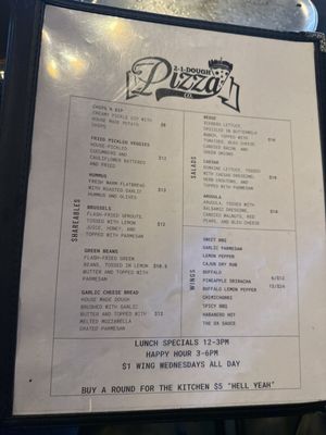 Menu photo 2 2-1-Dough Pizza San Antonio, TX Menu photo 2 2-1-Dough Pizza San Antonio, TX