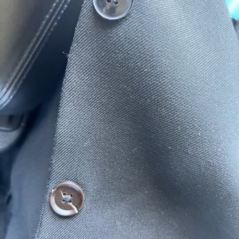 Lily's Alteration & Dry Cleaning - She put 1 black and 1 brown button with a white streak on it. Total joke! - Sewing & Alterations Near Me - La Mesa, California