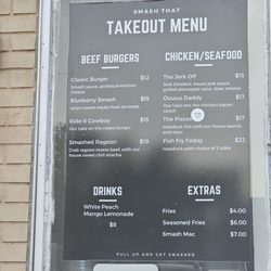 Smash That - Menu