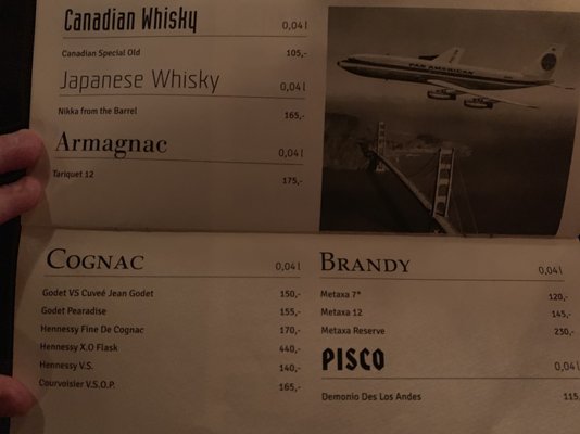 Menu photo 1 Hangar Bar Praha Prague, PR Menu photo 1 Hangar Bar Praha Prague, PR