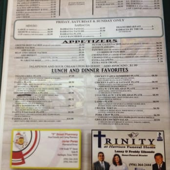 Tejano Grill - Mexican Near Me - Harlingen, Texas