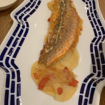 Mercado Little Spain - Fried Red snapper on potatoes - Seafood Near Me - New York, New York