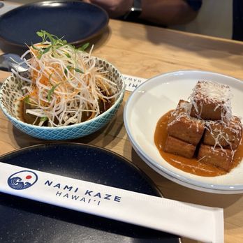 Nami Kaze - ulu tater tots, and eggplant dishes - Japanese Near Me - Honolulu, Hawaii