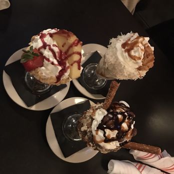 Mom's Kitchen & Bar - Strawberry shorty, the shredder and sweet and salty (clockwise) - Bars Near Me - Astoria, New York Mom's Kitchen & Bar - Strawberry shorty, the shredder and sweet and salty (clockwise) - Bars Near Me - Astoria, New York