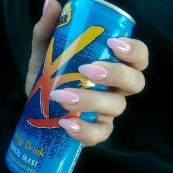 Love Nails - Love my nails...pink powder with gel finish - Nail Technicians Near Me - Chino, California