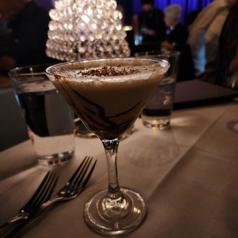 Purple Room - 'My way' chocolate martini - New American Near Me - Palm Springs, California Purple Room - 'My way' chocolate martini - New American Near Me - Palm Springs, California