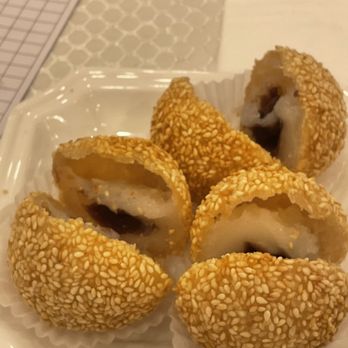East Buffet & Restaurant - Excellent glutenous flour stuffed with sweet red bean paste and rolled on toasted sesame seeds - Buffets Near Me - Flushing, New York
