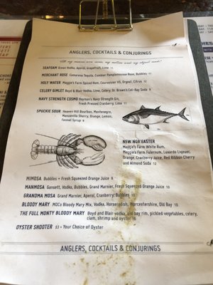 Menu photo 4 Merchant Oyster Company Pittsburgh, PA