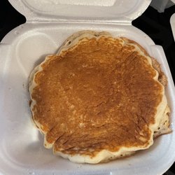 Angie’s Breakfast And Grill - Pancakes that I chose instead of toast with skillet