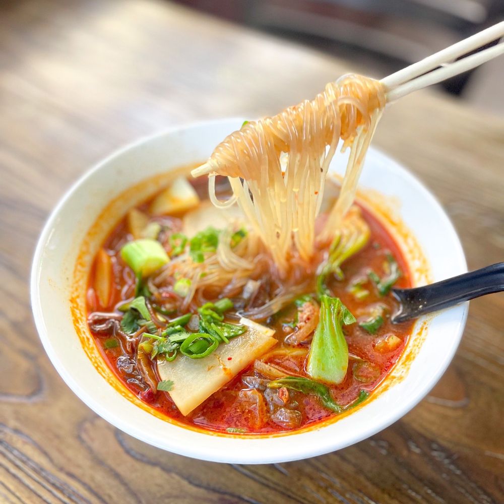 Lhasa Tibetan Restaurant - Tibetan Glass Noodle Soup - Himalayan/Nepalese Near Me - Jackson Heights, New York