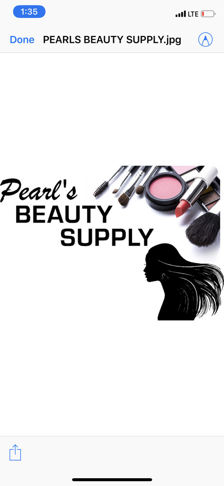 Pearls Beauty Supply Logo