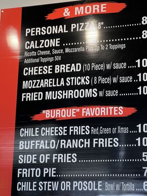 Menu photo 4 Sergio's Bakery and Cafe Albuquerque, NM