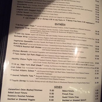 Fred's Restaurant - Menu - Breakfast & Brunch Near Me - New York, New York Fred's Restaurant - Menu - Breakfast & Brunch Near Me - New York, New York
