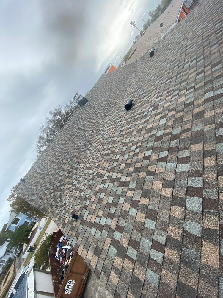 Slide of Amen Roofing Group