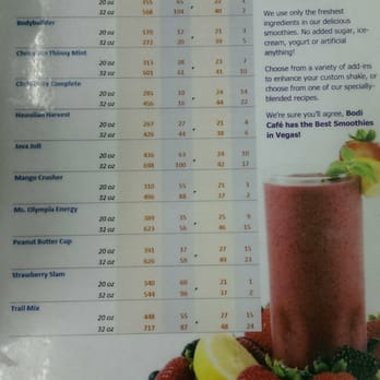 Bodi Cafe - Juice Bars & Smoothies Near Me - Las Vegas, Nevada