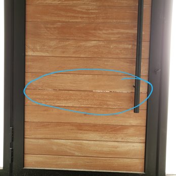 CBW Doors - first panel cracked - Door Sales/Installation Near Me - Los Angeles, California