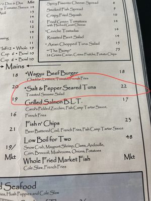 Menu photo 3 St Augustine Fish Camp St Augustine, FL