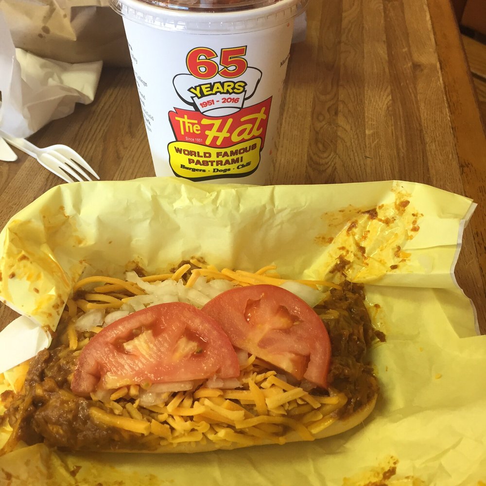 The Hat - Chili cheese hot dog. - Fast Food Near Me - Glendora, California The Hat - Chili cheese hot dog. - Fast Food Near Me - Glendora, California
