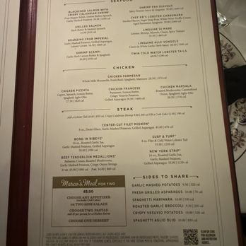 Maggiano's - Entree Menu 4/17/26 - Italian Near Me - Las Vegas, Nevada Maggiano's - Entree Menu 4/17/26 - Italian Near Me - Las Vegas, Nevada