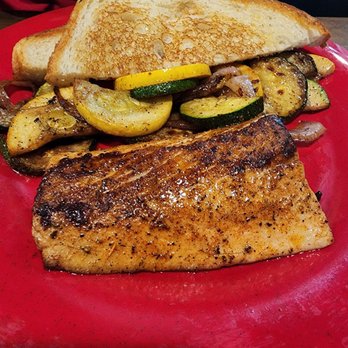 Mugshots Grill & Bar - D'Iberville, MS - Blackened Mahi with texas toast - Burgers Near Me - D'iberville, Mississippi Mugshots Grill & Bar - D'Iberville, MS - Blackened Mahi with texas toast - Burgers Near Me - D'iberville, Mississippi
