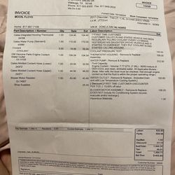 Everything Auto - Receipt