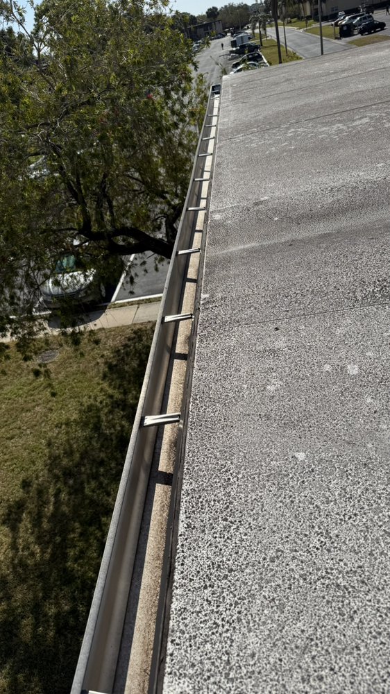 Slide of Gutter Be Clean