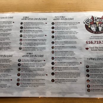 Two Beards Deli - Menu - Delis Near Me - Grand Rapids, Michigan Two Beards Deli - Menu - Delis Near Me - Grand Rapids, Michigan