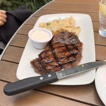 Harry's Seafood Bar & Grille - Ribeye steak & potatoes - Seafood Near Me - St Augustine, Florida Harry's Seafood Bar & Grille - Ribeye steak & potatoes - Seafood Near Me - St Augustine, Florida