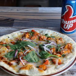 Urban India Restaurant & Bar - Chicken tikka Pizza