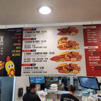 Dave's Hot Chicken - Menu - Chicken Shop Near Me - Dublin, California