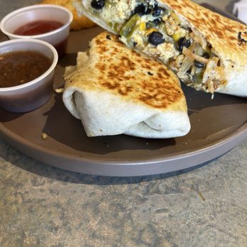 Casitas Cafe - This is the Southwest Burrito it's a 10 out of 10. - Coffee & Tea Near Me - Ruidoso, New Mexico