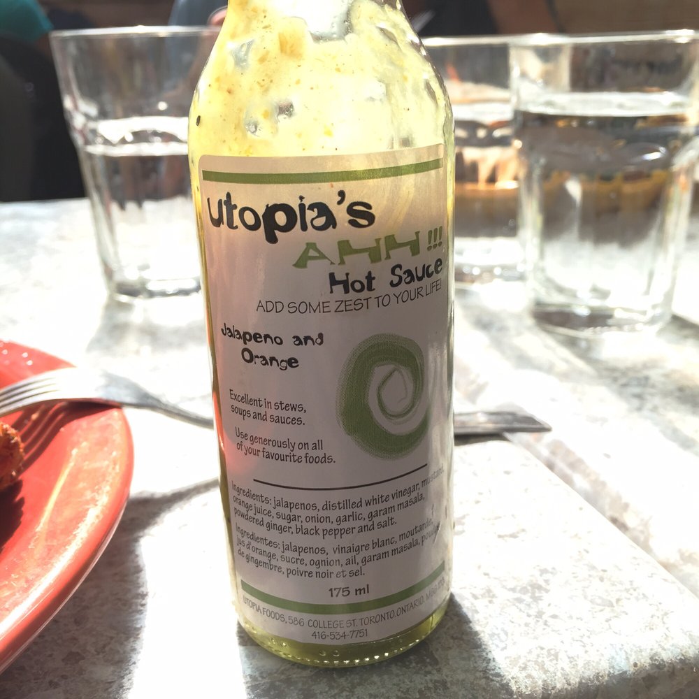 Utopia Café & Grill - Hot sauce! - Tex-Mex Near Me - Toronto, Ontario Utopia Café & Grill - Hot sauce! - Tex-Mex Near Me - Toronto, Ontario