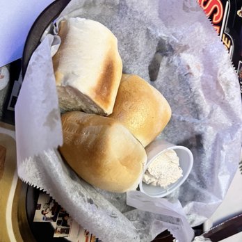 Texas Roadhouse - a basket of bread and a bowl of dips - Steakhouses Near Me - South Jordan, Utah Texas Roadhouse - a basket of bread and a bowl of dips - Steakhouses Near Me - South Jordan, Utah