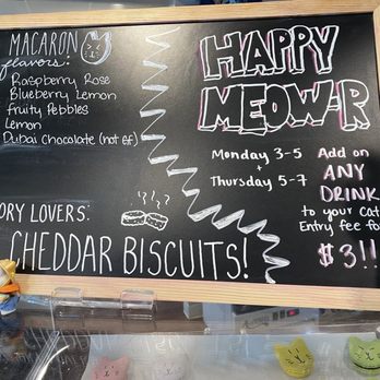 Bertha's Beans Cat Café - Bertha's specials - Themed Cafes Near Me - Columbia, Missouri