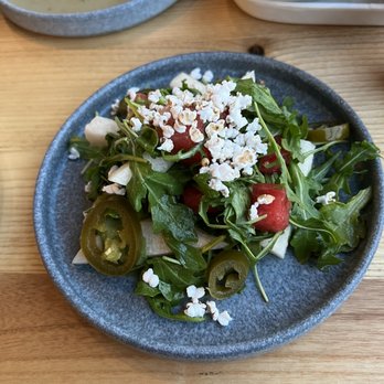 Buena Vida - Watermelon & arugula and feta salad. - Mexican Near Me - Arlington, Virginia Buena Vida - Watermelon & arugula and feta salad. - Mexican Near Me - Arlington, Virginia