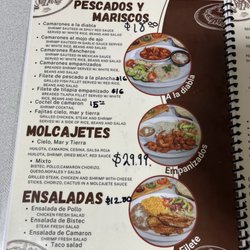 Tacos El Pachuco - Menu - October 2025