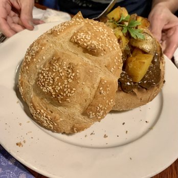 Woodhull Tavern - Beef Stew in Bread Bowl - Bars Near Me - Commack, New York