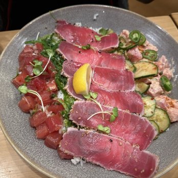 Pacific Catch - Chirashi Bowl Ahi Three Ways - Seafood Near Me - Sunnyvale, California
