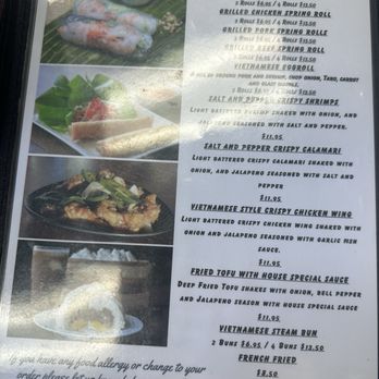 Pholicious - Menu - Vietnamese Near Me - Victorville, California