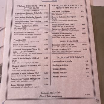 Trenta Pizza & Cucina - Drink menu - Pizza Near Me - Costa Mesa, California Trenta Pizza & Cucina - Drink menu - Pizza Near Me - Costa Mesa, California