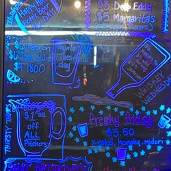Tipsy Table - Drink specials