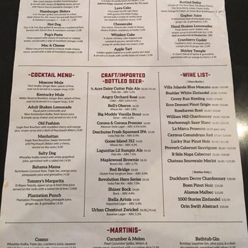 Gopher's Grill - Children's menu, desserts, and drink menu - Bars Near Me - Effingham, Illinois