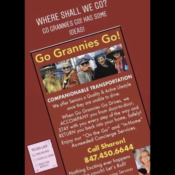 Go Grannies Go! - Life Your Life! Let us Drive you There! - Medical Transportation Near Me Go Grannies Go! - Life Your Life! Let us Drive you There! - Medical Transportation Near Me