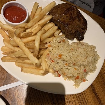 Outback Steakhouse - 8 oz sirloin, fries, and rice - Steakhouses Near Me - Fultondale, Alabama Outback Steakhouse - 8 oz sirloin, fries, and rice - Steakhouses Near Me - Fultondale, Alabama