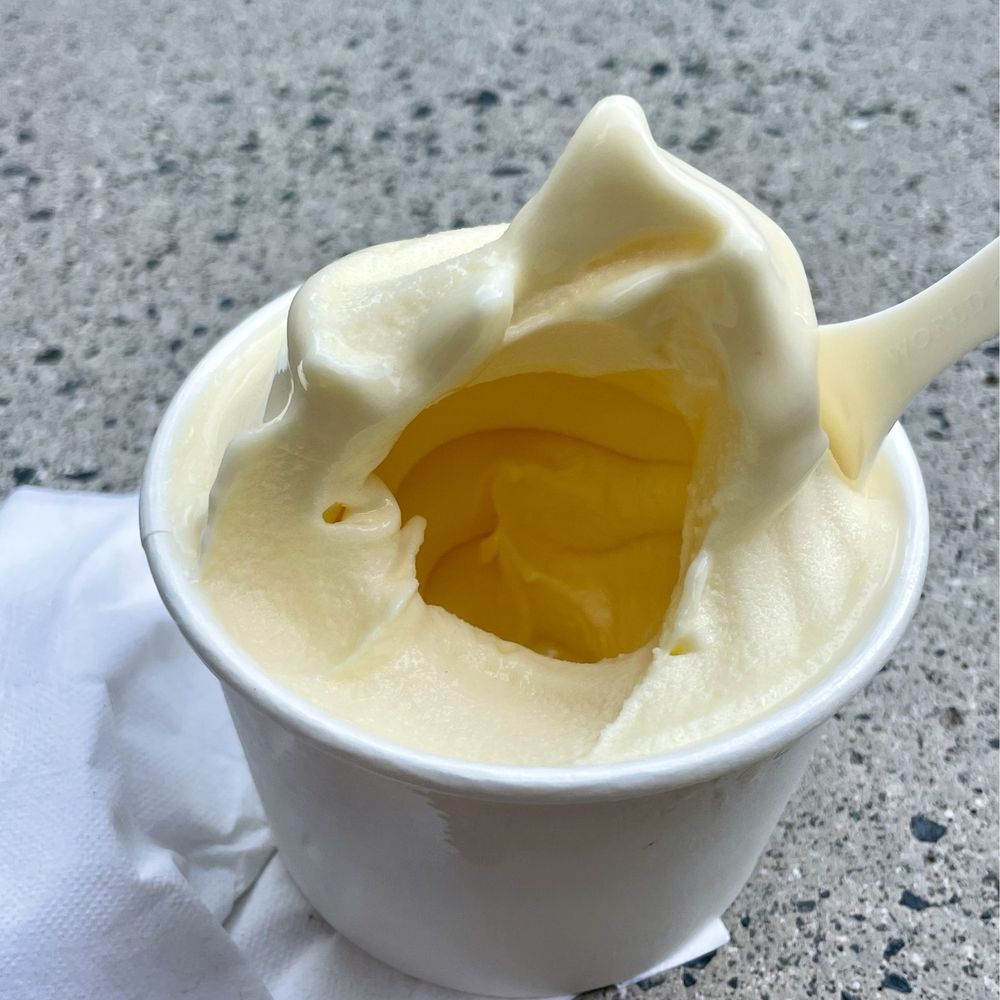 Kokoro Cafe - Very clever cost savings here. Hollow cup of dole whip soft serve disguised as the "Big Cup". Kinda shady! - Desserts Near Me - Honolulu, Hawaii Kokoro Cafe - Very clever cost savings here. Hollow cup of dole whip soft serve disguised as the "Big Cup". Kinda shady! - Desserts Near Me - Honolulu, Hawaii