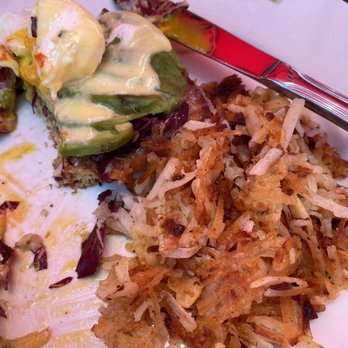 Shorehouse Kitchen - Meatless ranchero type of eggs Benedict served in cornbread. So good. - Breakfast & Brunch Near Me - Carlsbad, California Shorehouse Kitchen - Meatless ranchero type of eggs Benedict served in cornbread. So good. - Breakfast & Brunch Near Me - Carlsbad, California