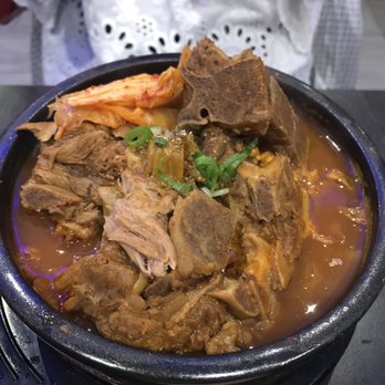 Mom's Kitchen - Kimchi porkbone soup - Korean Near Me - Markham, Ontario