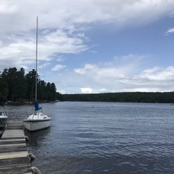 Everett's Cove Marina & Ice Cream - View from the dock