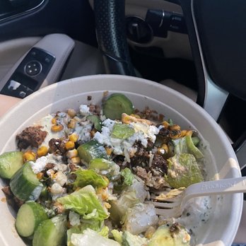 CAVA - grains and greens bowl - Mediterranean Near Me - San Diego, California