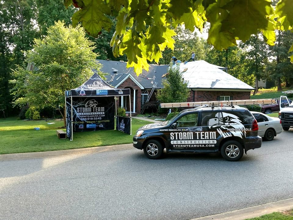 Slide of Storm Team Construction